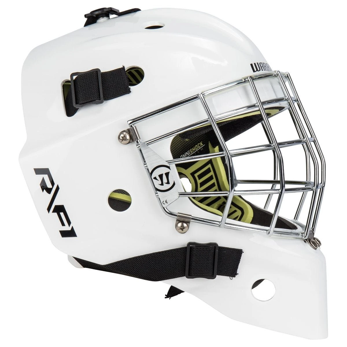 Warrior Ritual R/F1 Junior Certified Straight Bar Goalie Mask 4 Warrior Ritual R/F1 Junior Certified Straight Bar Goalie Mask - Image 2