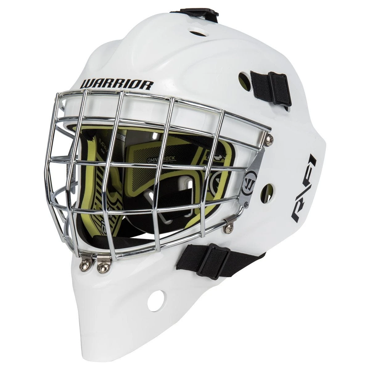 Warrior Ritual R/F1 Junior Certified Straight Bar Goalie Mask 3 Warrior Ritual R/F1 Junior Certified Straight Bar Goalie Mask