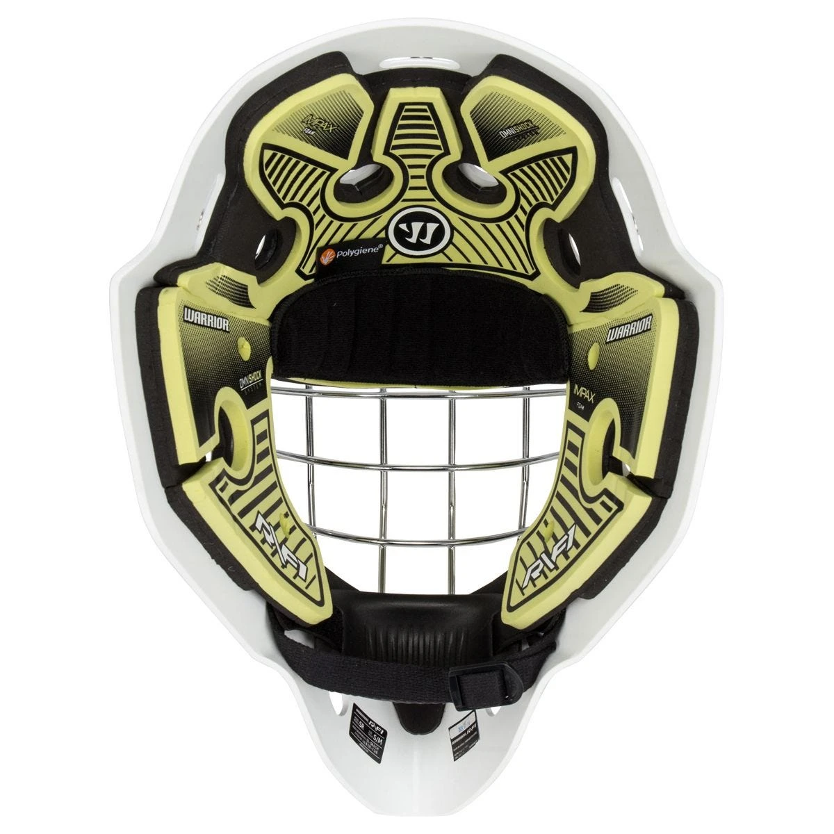 Warrior Ritual R/F1 Senior+ Certified Straight Bar Goalie Mask 8 Warrior Ritual R/F1 Senior+ Certified Straight Bar Goalie Mask - Image 6